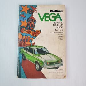 Chilton's 6209 Repair & Tune-up Guide Book Manual, Vega 1971-75, 2nd Edition